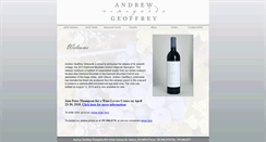 Desktop Screenshot of andrewgeoffrey.com